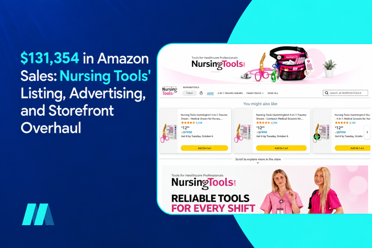 Nursing Tools Amazon storefront overhaul